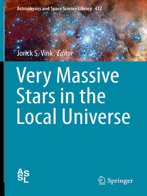 cover image of Very Massive Stars in the Local Universe